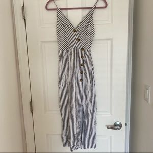 midi dress with slit